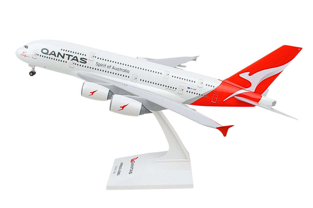 SKYMARKS QANTAS A380 1/200 W/GEAR The Airplane Shop.