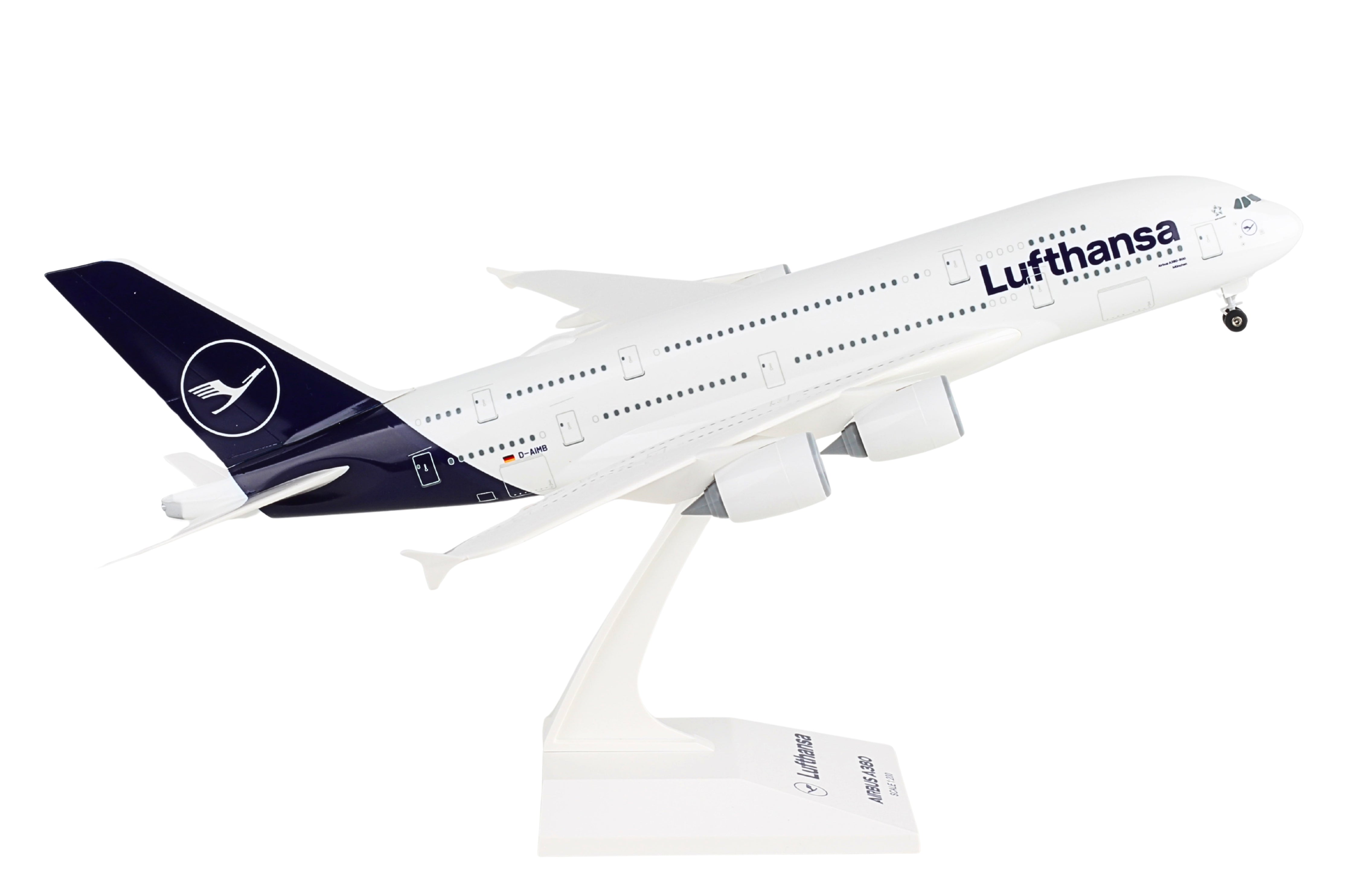 SKYMARKS LUFTHANSA A380 1/200 W/GEAR NEW LIVERY