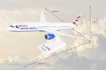 SKYMARKS BRITISH 787-9 1/200 The Airplane Shop.