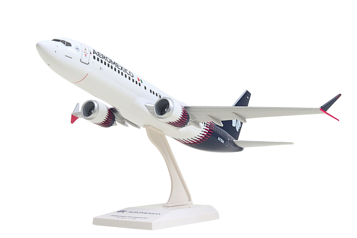 SKYMARKS AEROMEXICO 737MAX8 1/130 NEW LIVERY The Airplane Shop.