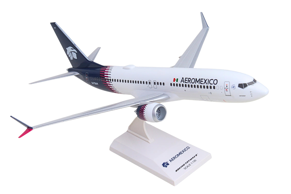 SKYMARKS AEROMEXICO 737MAX8 1/130 NEW LIVERY The Airplane Shop.