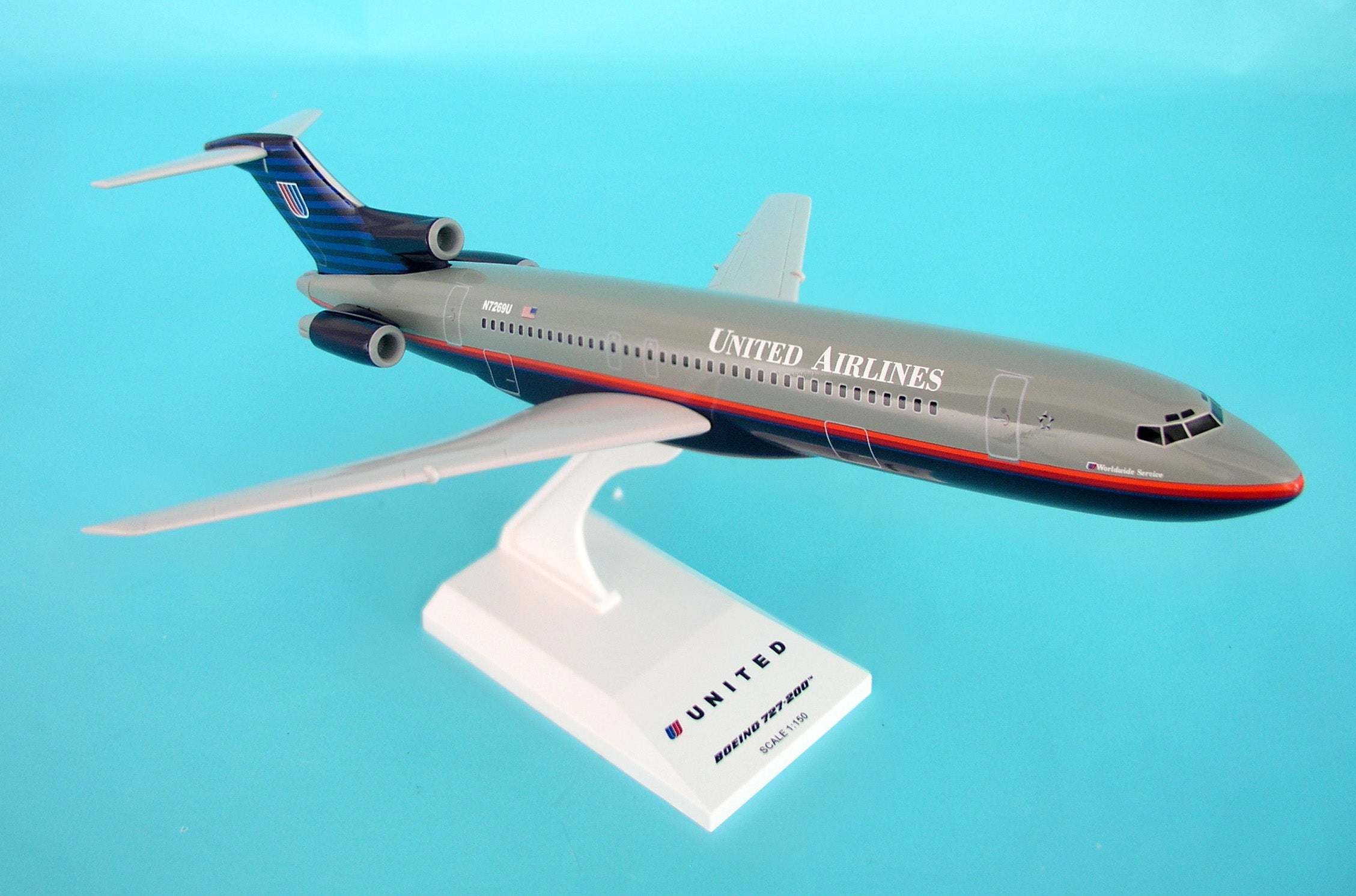 SKYMARKS UNITED B727-200 1/150 90'S SCHEME
