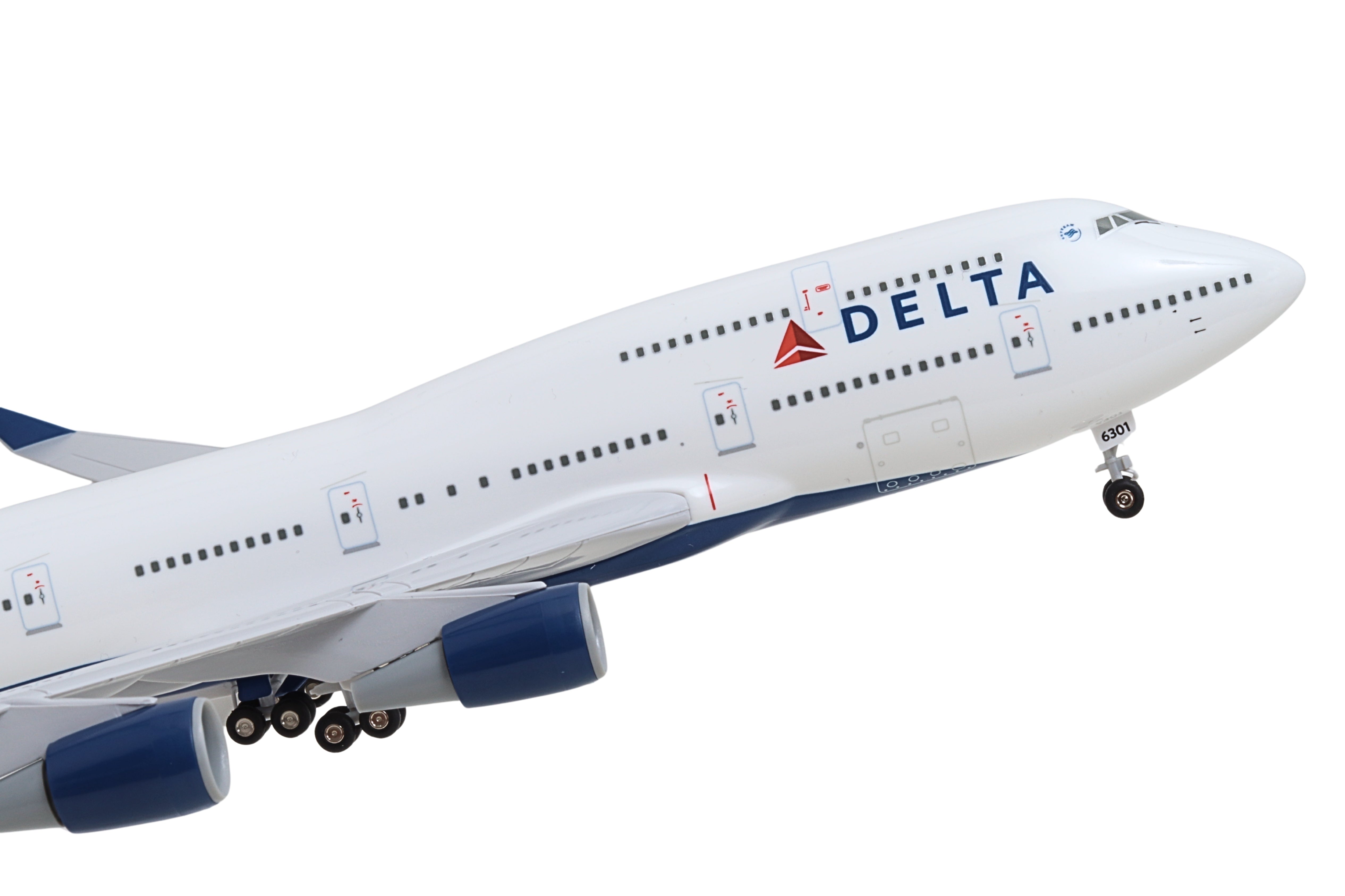 SKYMARKS DELTA 747-400 1/200 W/GEAR REG#N661US
