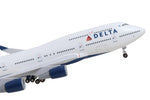 SKYMARKS DELTA 747-400 1/200 W/GEAR REG