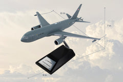 SKYMARKS USAF KC46 1/200 W/ WOOD STAND - BOEING The Airplane Shop.