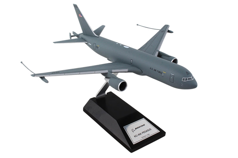 SKYMARKS USAF KC46 1/200 W/ WOOD STAND - BOEING The Airplane Shop.