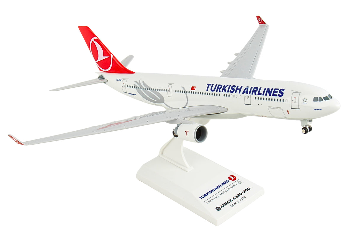 SKYMARKS TURKISH A330-200 1/200 W/GEAR The Airplane Shop.