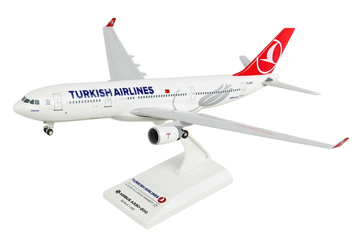 SKYMARKS TURKISH A330-200 1/200 W/GEAR The Airplane Shop.