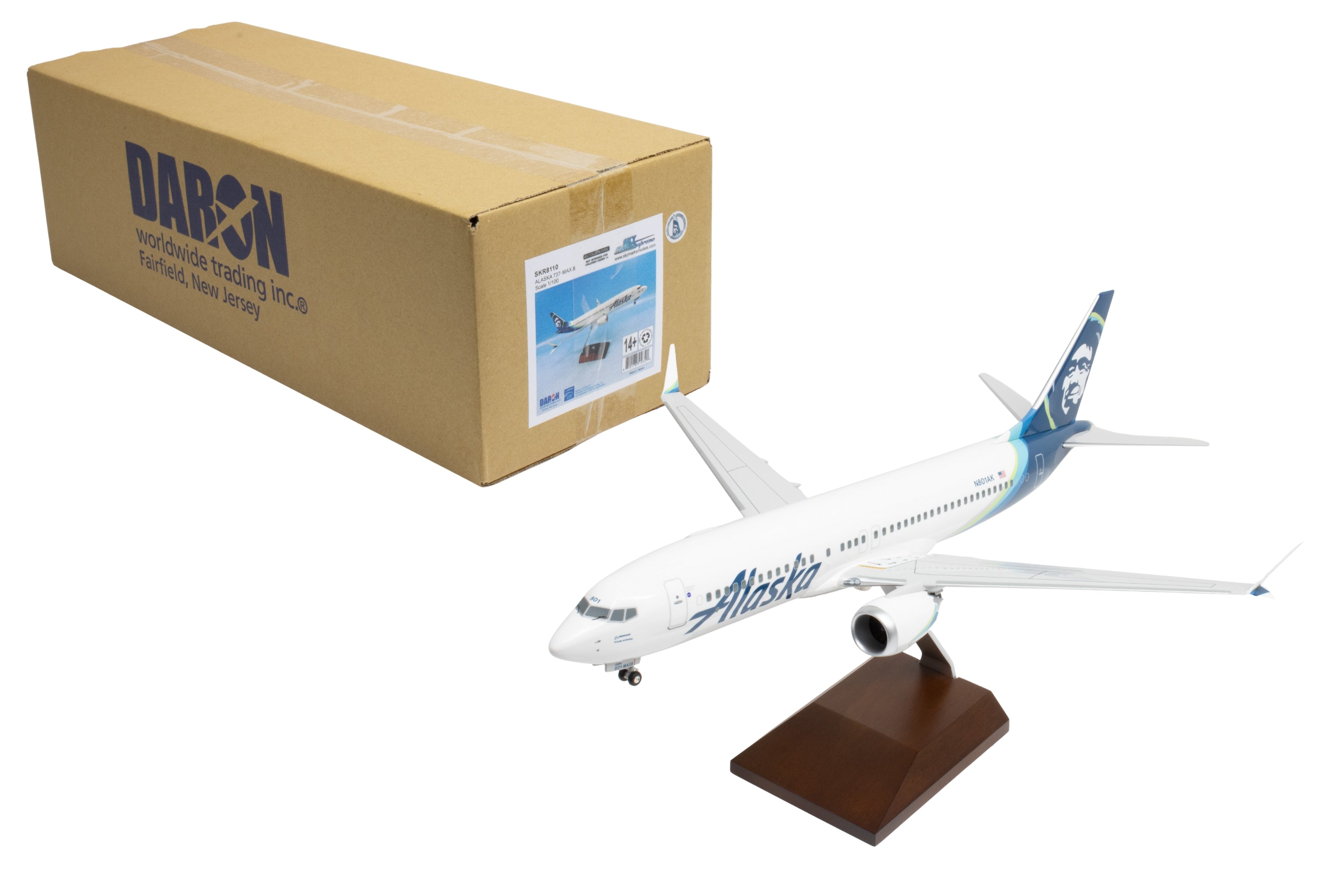 SKYMARKSELITE ALASKA 737MAX8 1/100