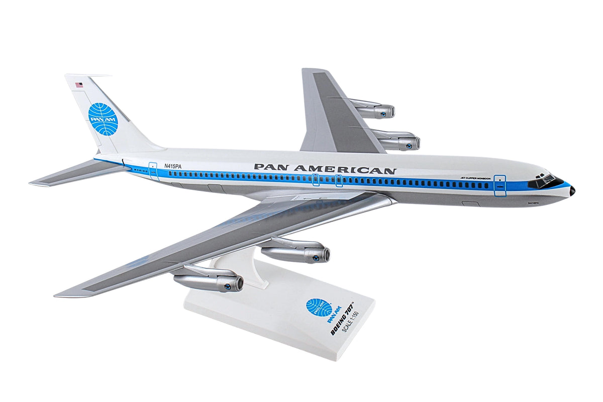 SKYMARKS PAN AM 707 1/150 JET CLIPPER MONSOON REG#N415PA The Airplane Shop.
