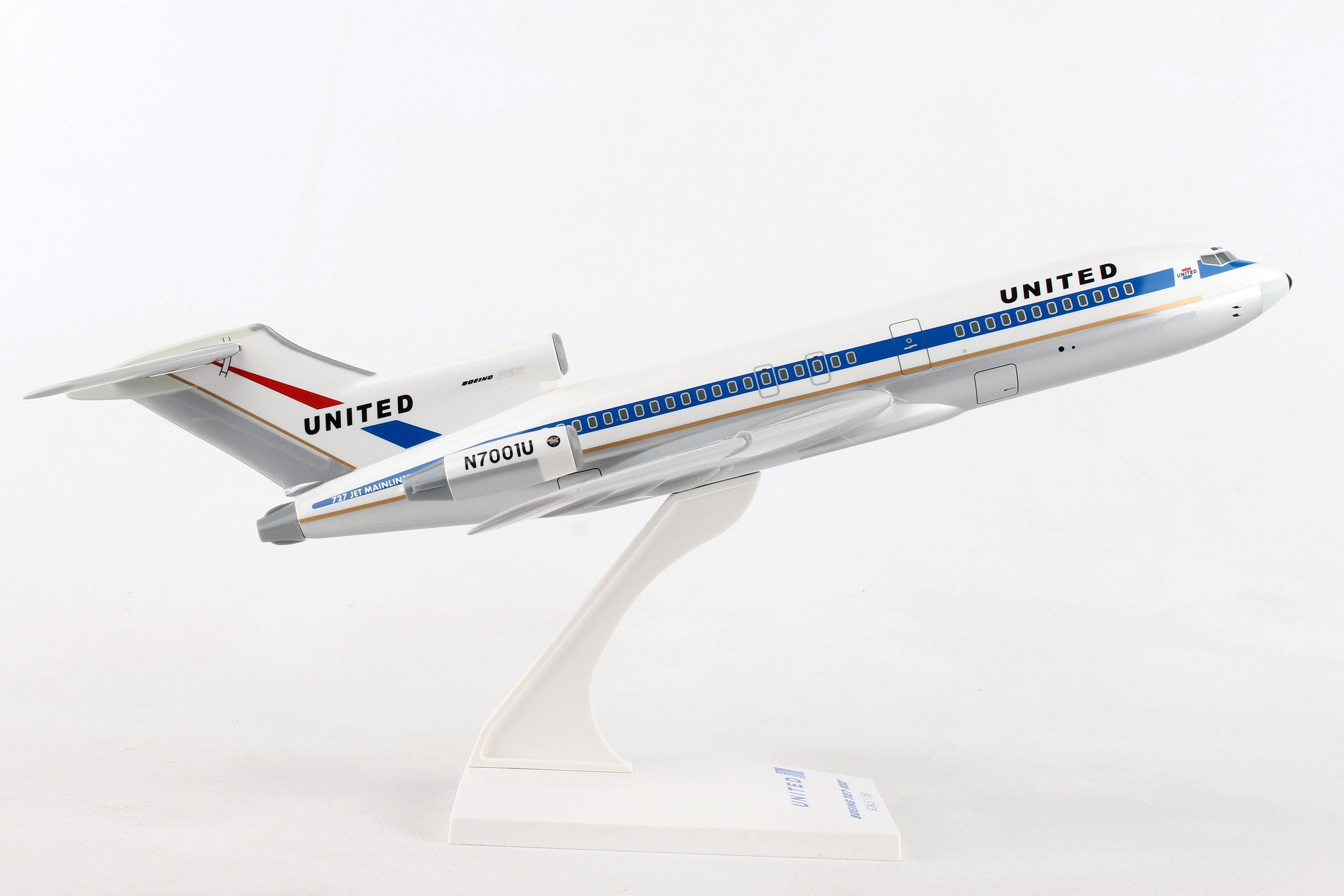 SKYMARKS UNITED 727-100 1/150 MUSEUM OF FLIGHT