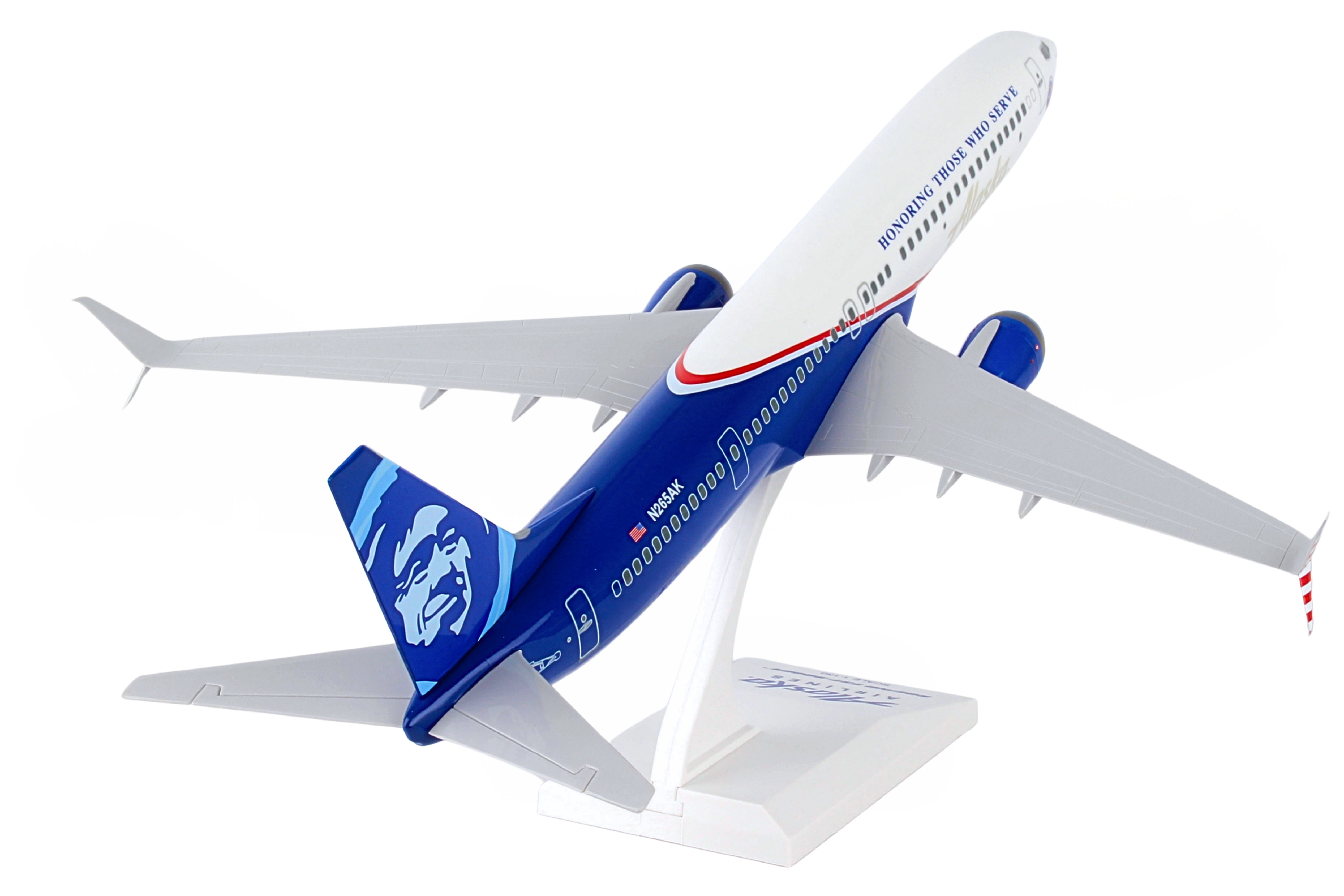 SKYMARKS ALASKA 737-900 1/130 VETERANS