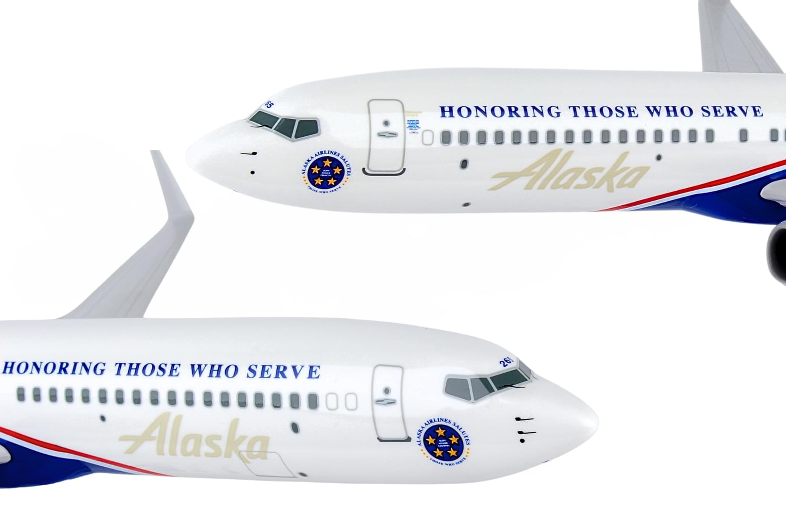 SKYMARKS ALASKA 737-900 1/130 VETERANS
