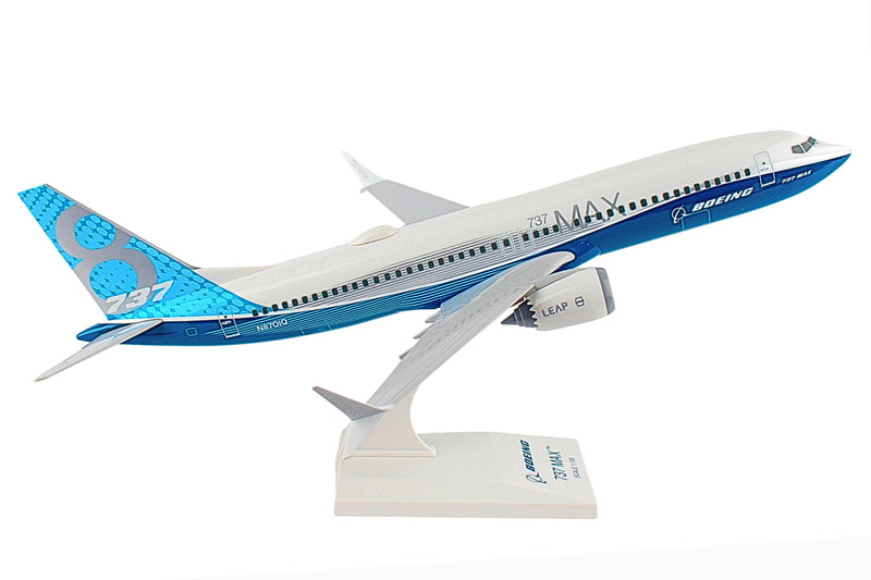 SKYMARKS BOEING HOUSE 737-MAX8 1/130 The Airplane Shop.