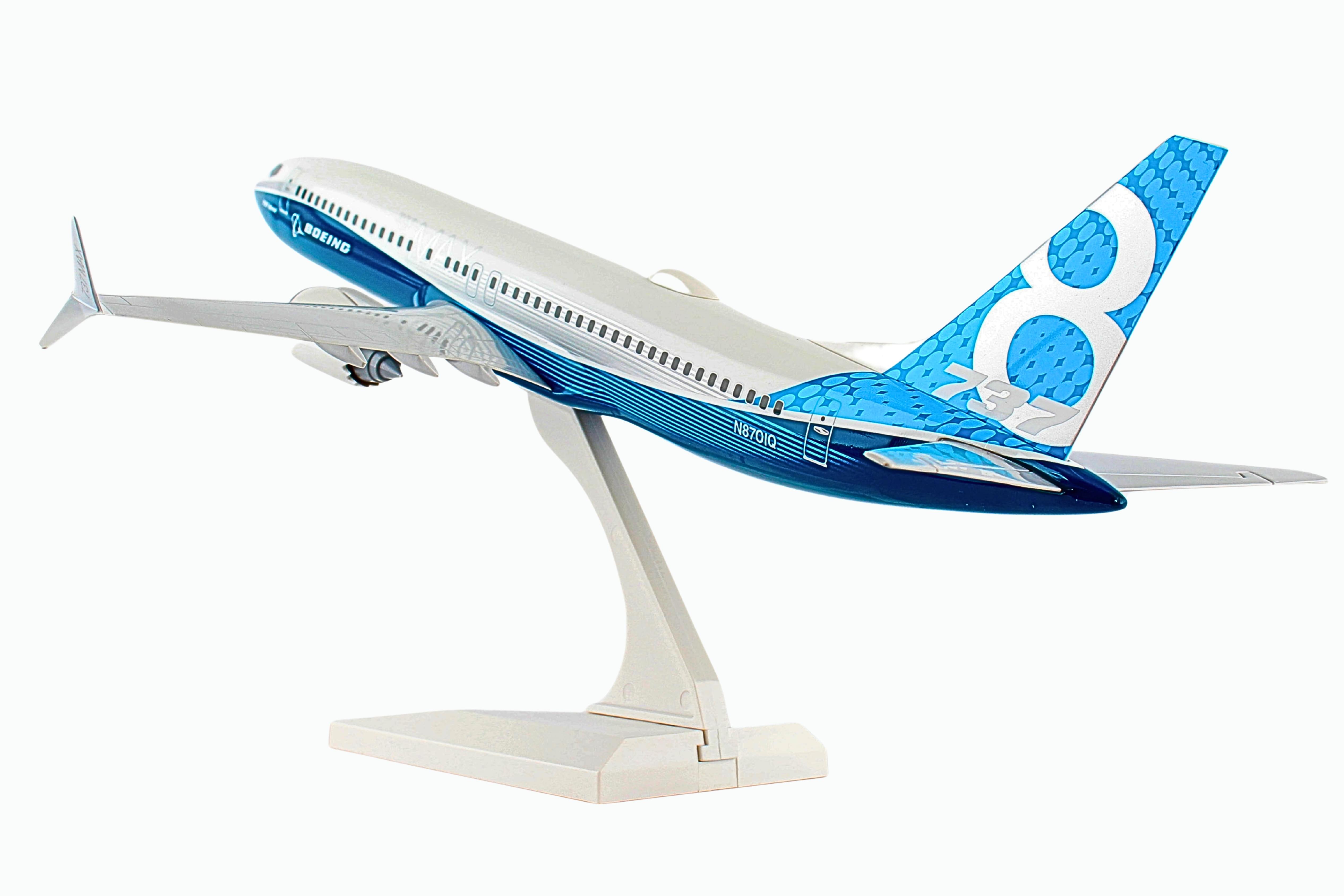 SKYMARKS BOEING HOUSE 737-MAX8 1/130 The Airplane Shop.