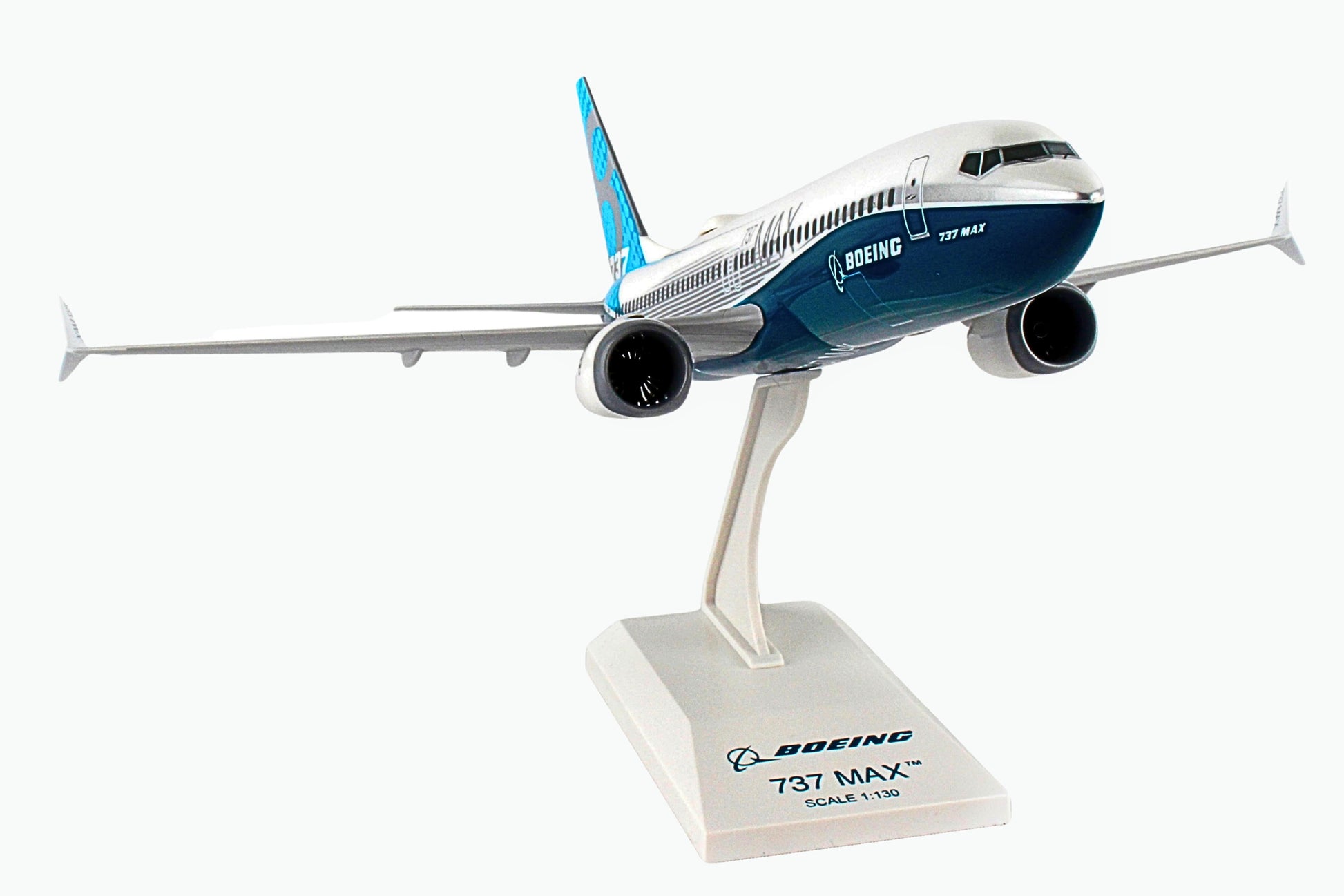 SKYMARKS BOEING HOUSE 737-MAX8 1/130 The Airplane Shop.