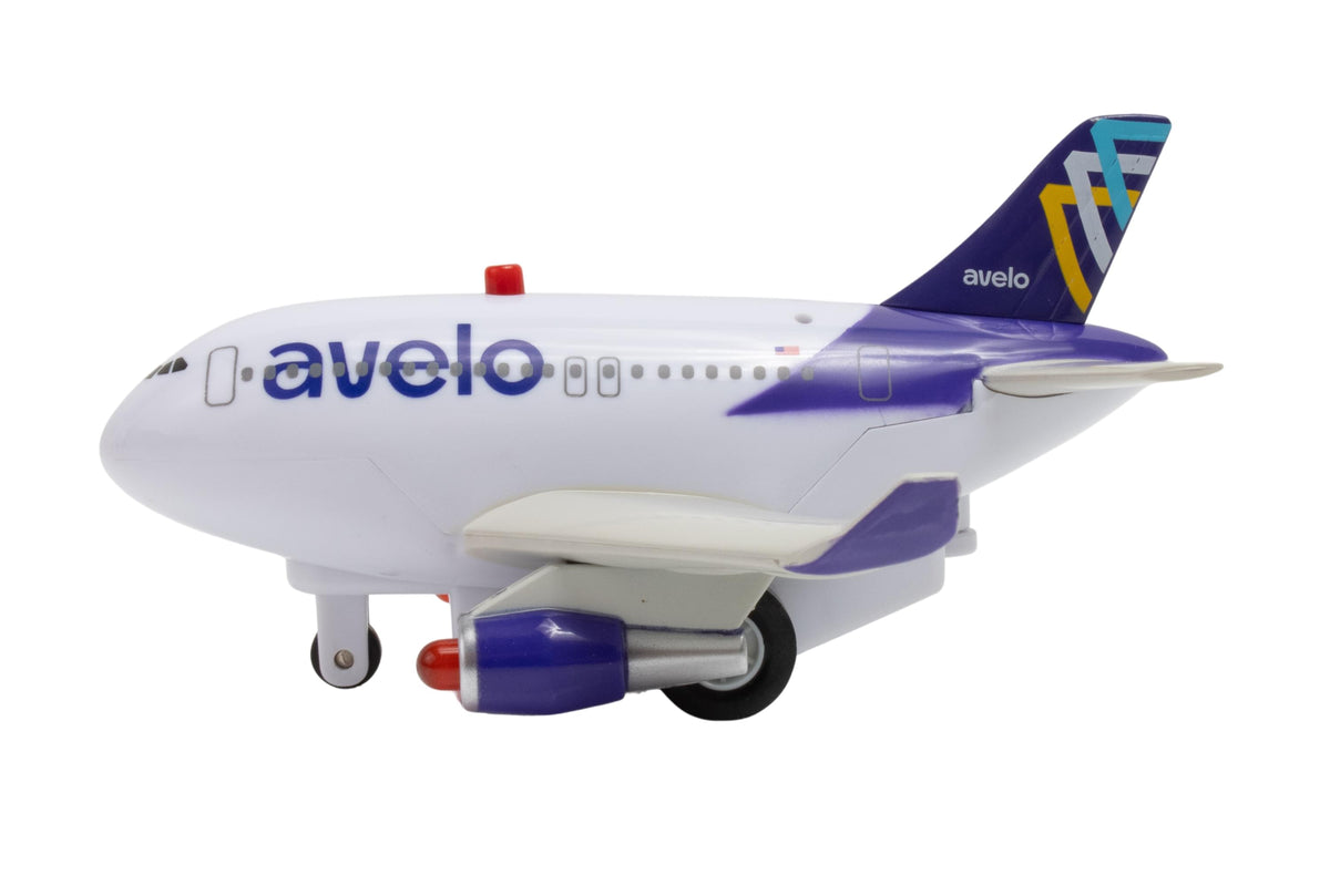 AVELO PULLBACK W/LIGHT & SOUND The Airplane Shop.