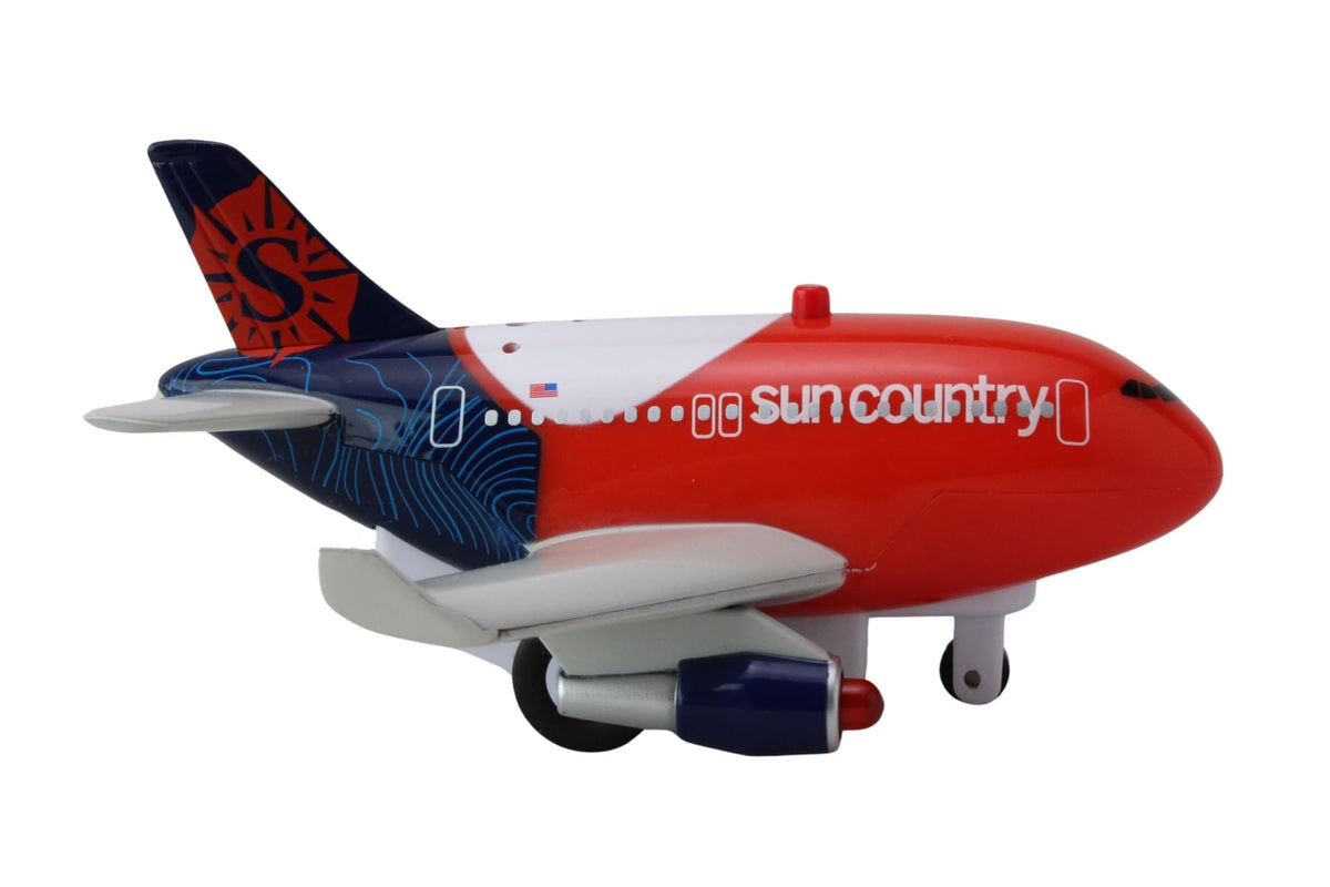SUN COUNTRY PULLBACK W/LIGHTS & SOUND (**) The Airplane Shop.