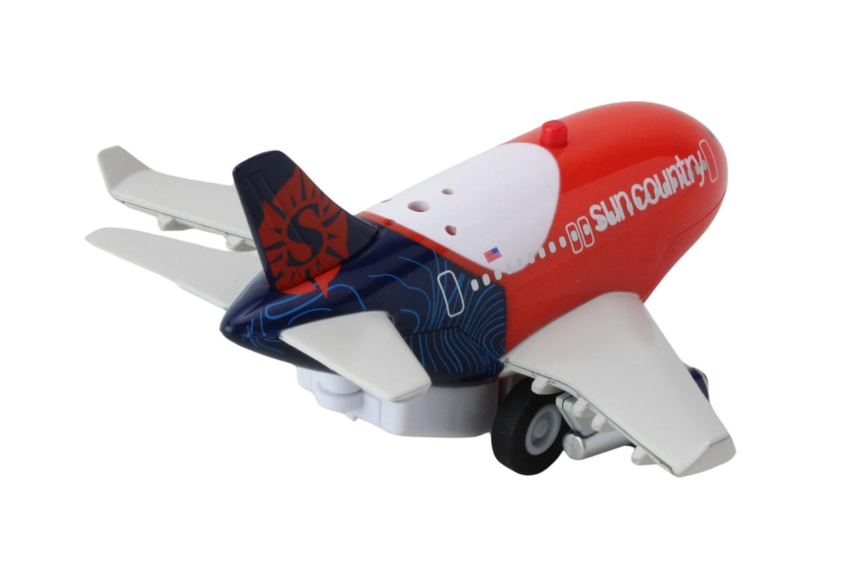 SUN COUNTRY PULLBACK W/LIGHTS & SOUND (**) The Airplane Shop.