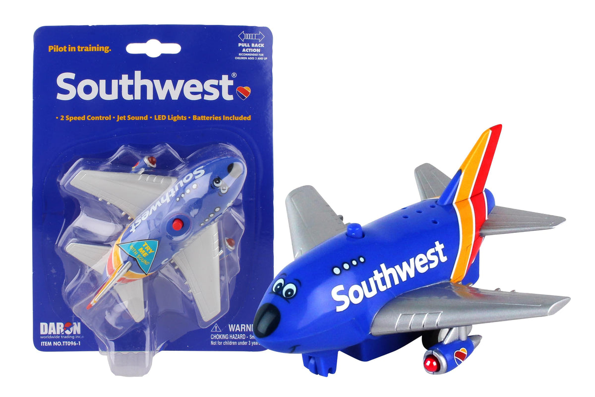 SOUTHWEST PULLBACK W/ LIGHT & SOUND HEART LIVERY (**) The Airplane Shop.