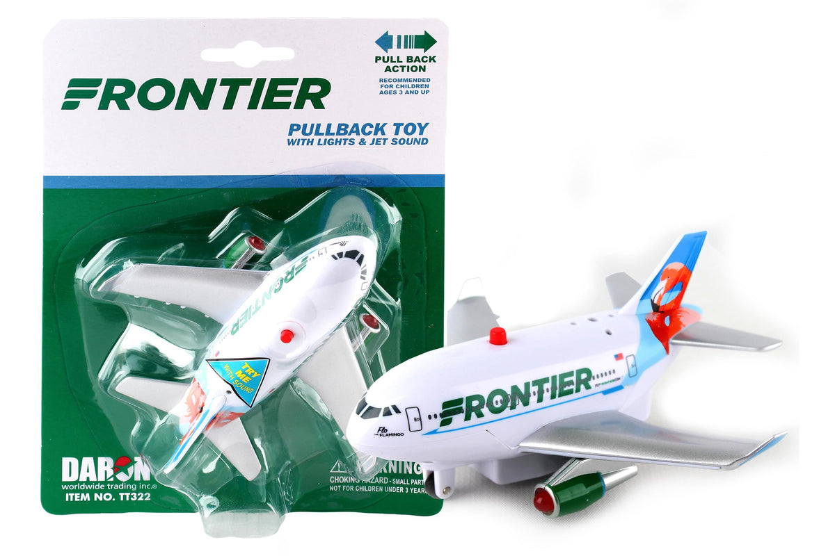 FRONTIER PULLBACK W/LIGHT & SOUND FLO THE FLAMINGO (**) The Airplane Shop.