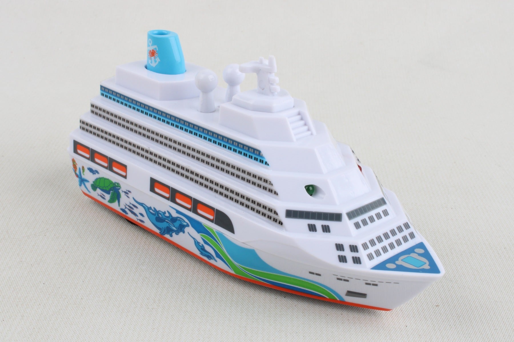 CRUISE SHIP PULLBACK W/LIGHTS & SOUND