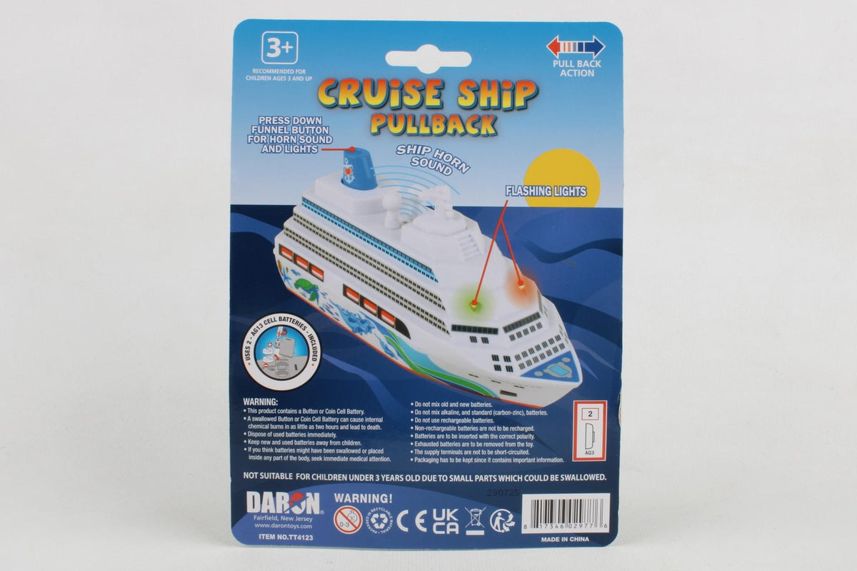 CRUISE SHIP PULLBACK W/LIGHTS & SOUND (**) The Airplane Shop.