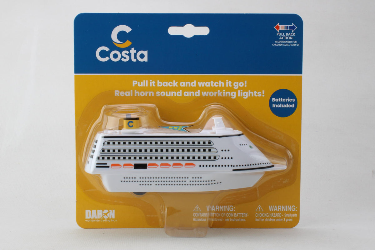 COSTA PULLBACK CRUISE SHIP - NEW LOGO The Airplane Shop.