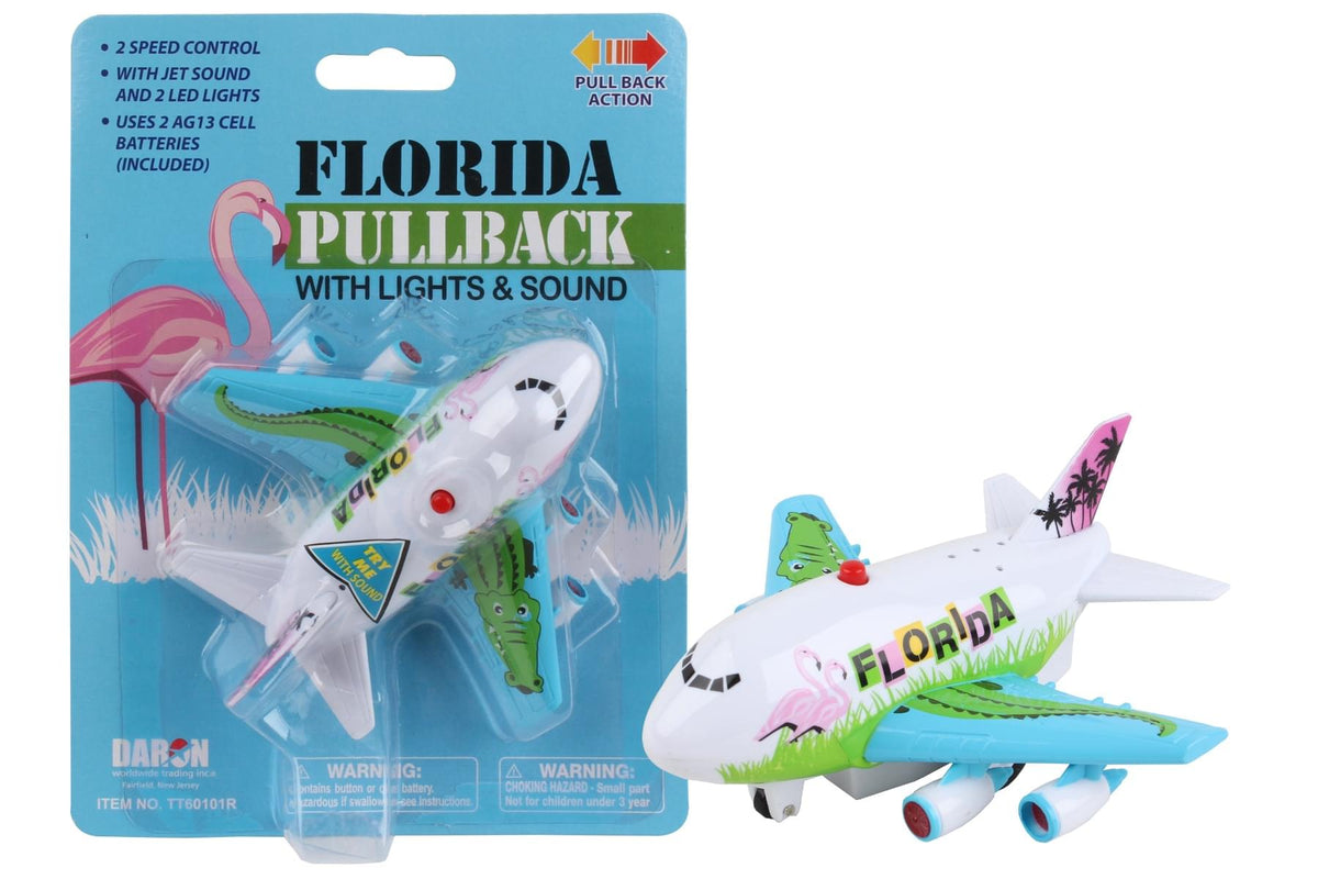 FLORIDA PULLBACK W/LIGHT & SOUND (**) The Airplane Shop.