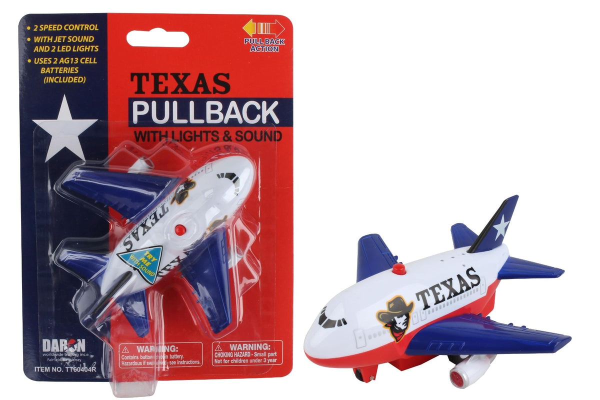 TEXAS PULLBACK W/LIGHT & SOUND (**) The Airplane Shop.