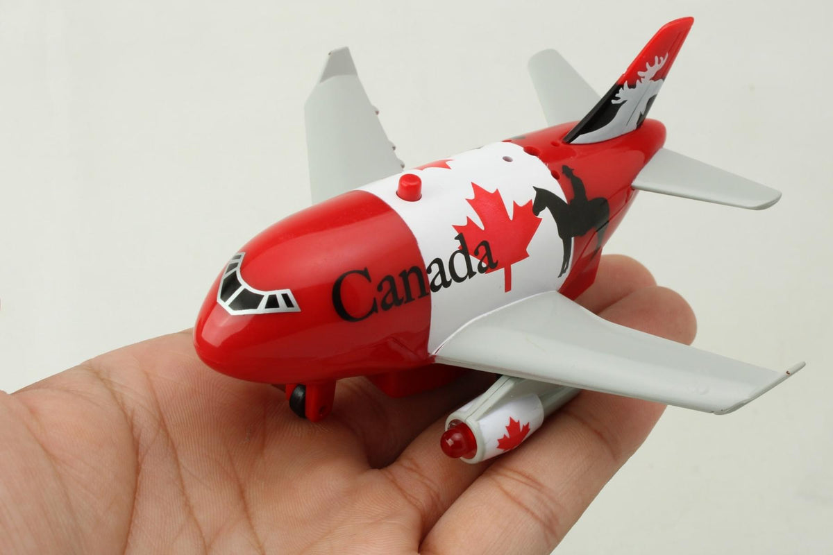 CANADA PULLBACK W/LIGHT & SOUND (**) The Airplane Shop.