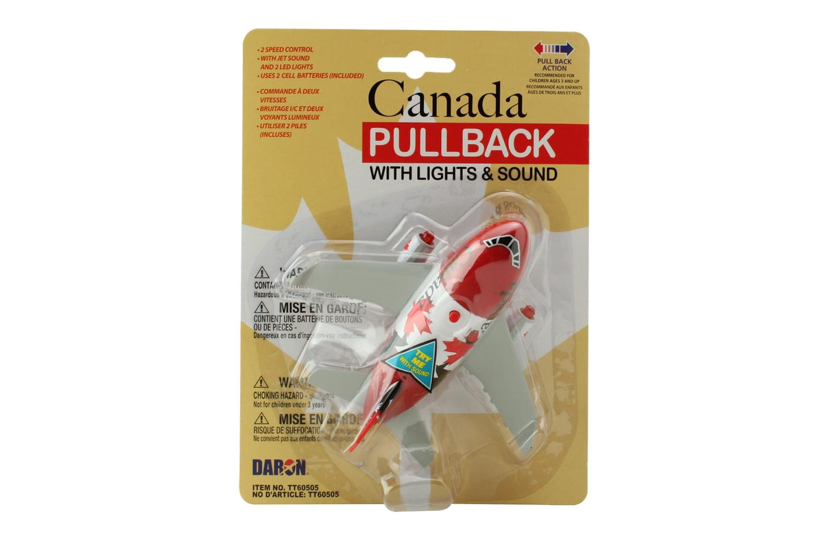 CANADA PULLBACK W/LIGHT & SOUND (**) The Airplane Shop.