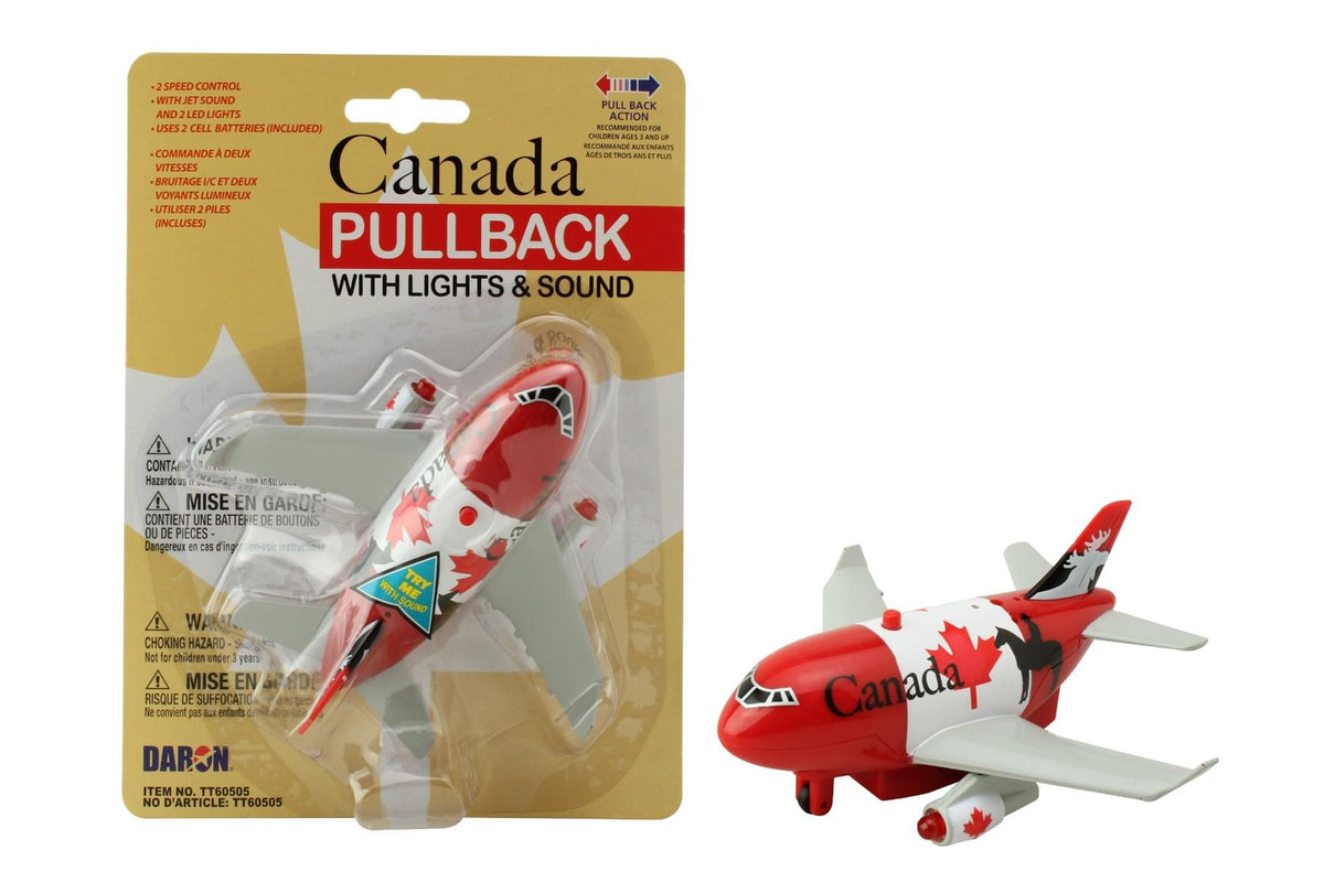 CANADA PULLBACK W/LIGHT & SOUND (**) The Airplane Shop.