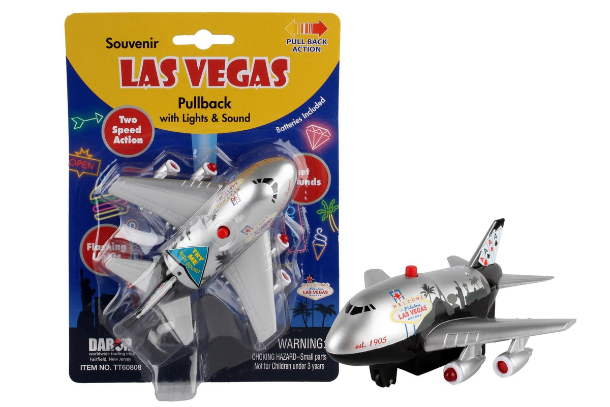 LAS VEGAS PULLBACK W/LIGHT & SOUND (**) The Airplane Shop.