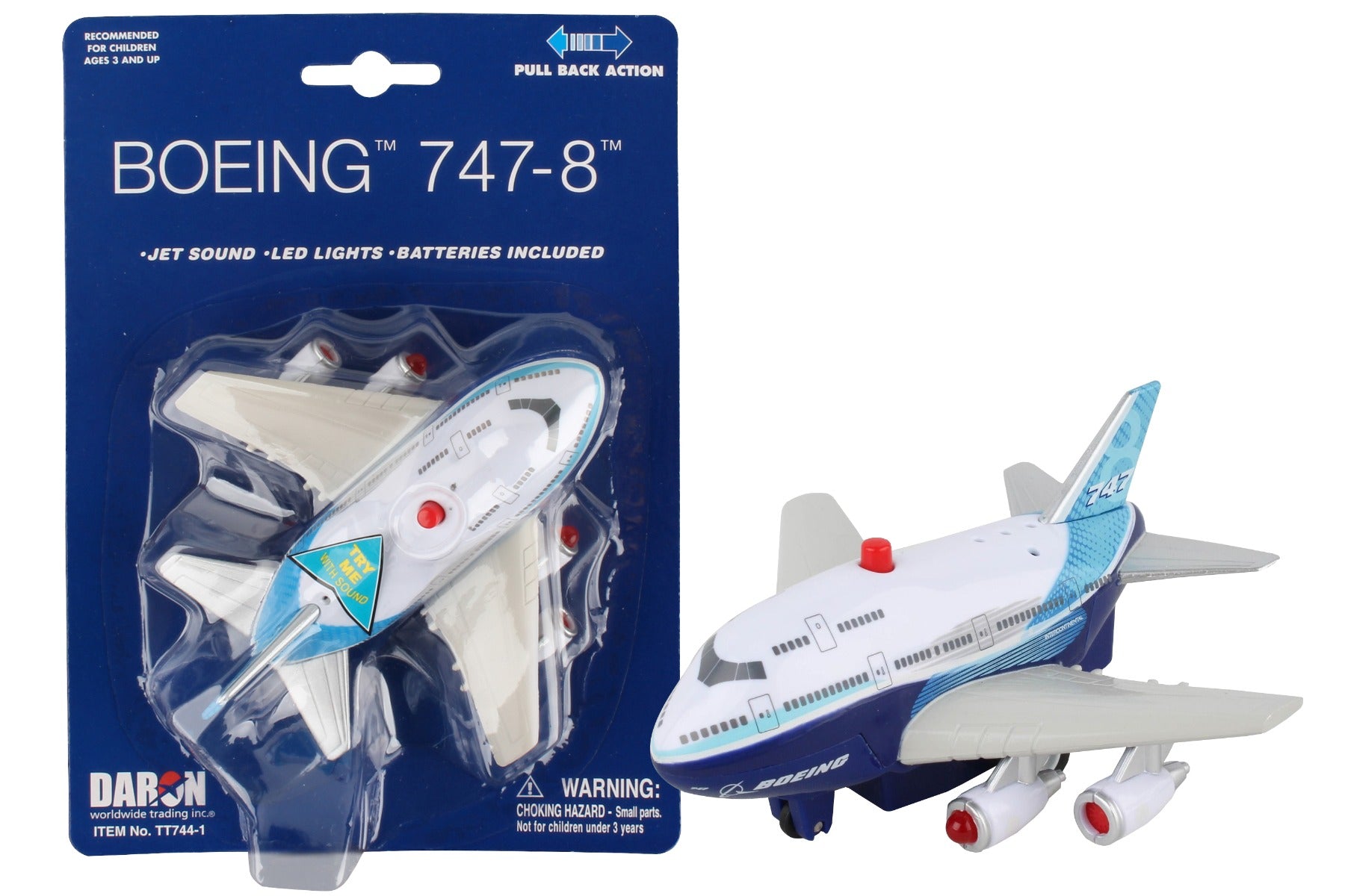 BOEING PULLBACK W/ LIGHTS & SOUND