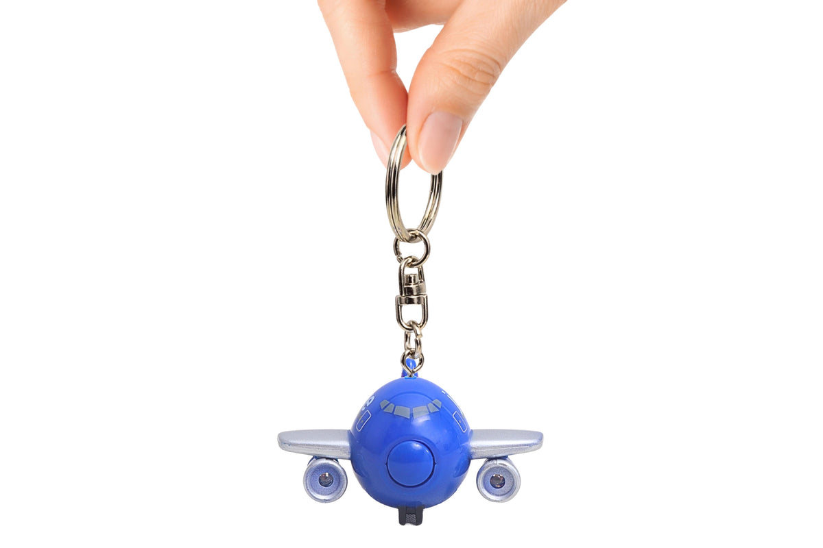 JETBLUE KEYCHAIN WITH LIGHT & SOUND (**) The Airplane Shop.
