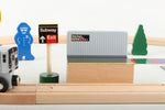 MTA WOODEN TRAIN SET The Airplane Shop.