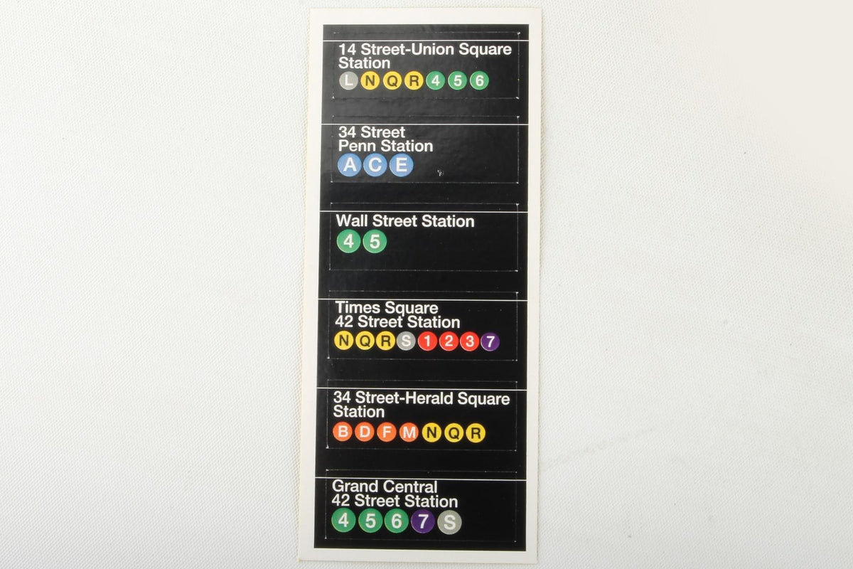 MTA WOODEN TRAIN SET The Airplane Shop.