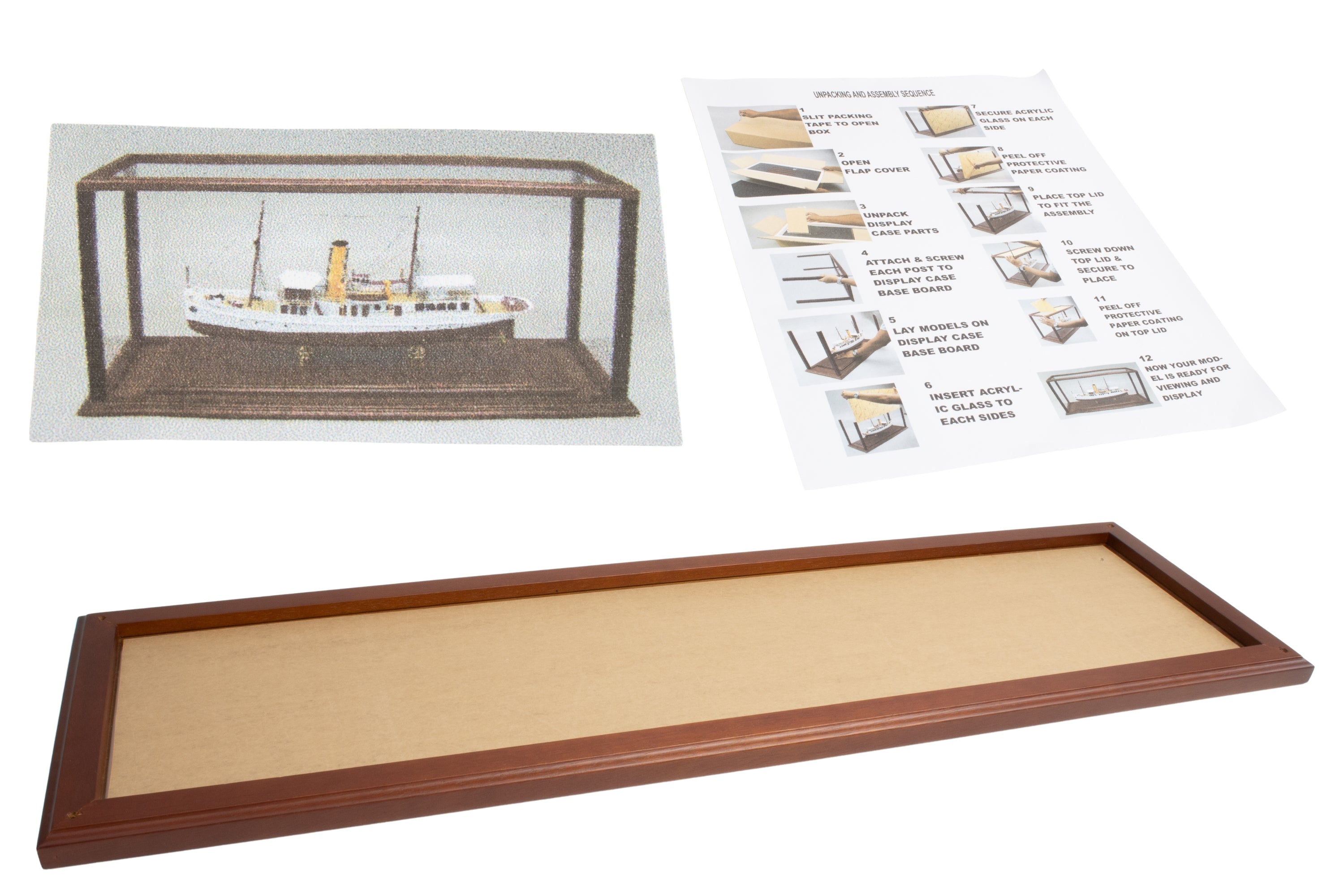 EXEC SER DISPLAY CASE FOR USS INDEPENDENCE 1/192 LCS-2 (**)