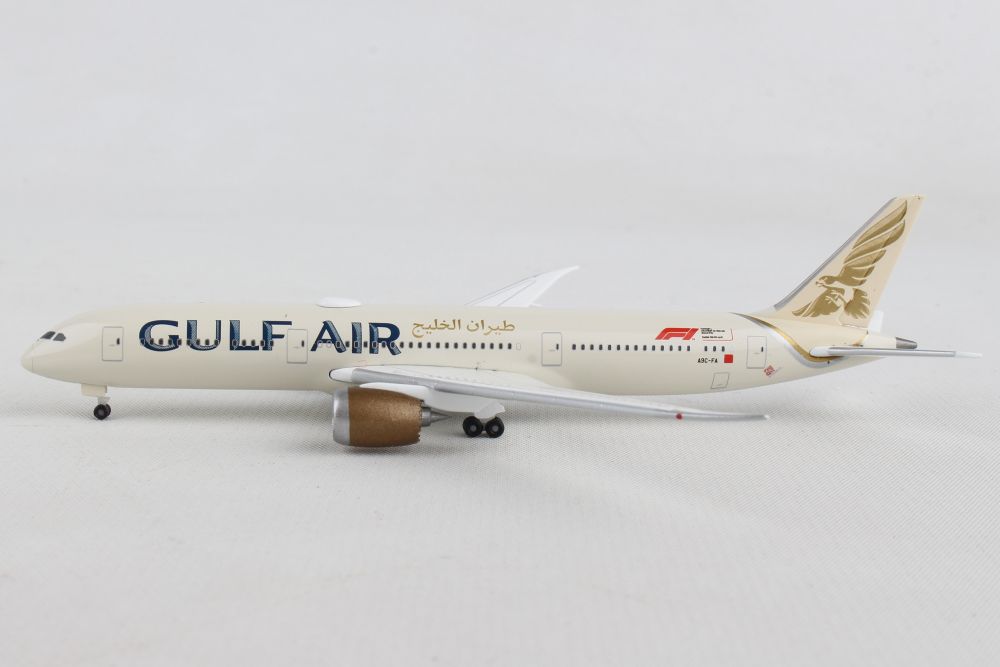 Herpa Wings 1:500 532976 Gulf Air Boeing 787-9 Dreamliner 