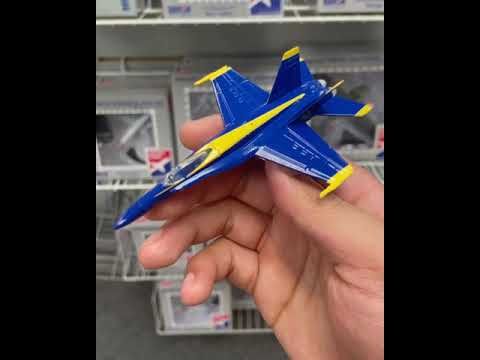 DARON POSTAGE STAMP PLANES F/A-18C HORNET BLUE ANGELS 1/150BNPS5338-1 