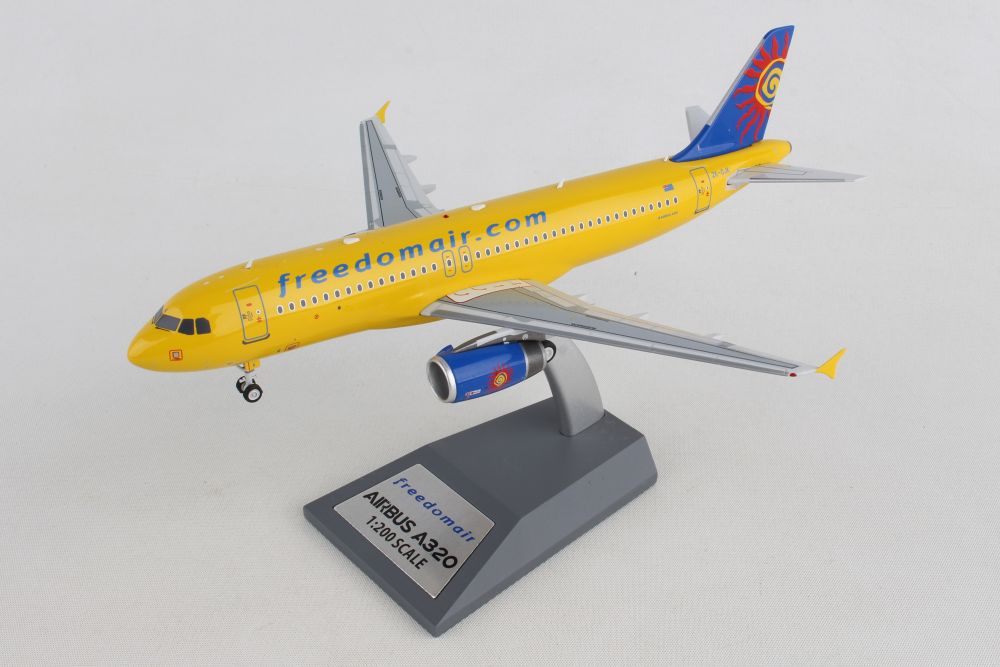 Die-Cast Model Plane Details about   Phoenix 1:400 Freedom Air Airbus A320-200 ZK-OJL PH10091 
