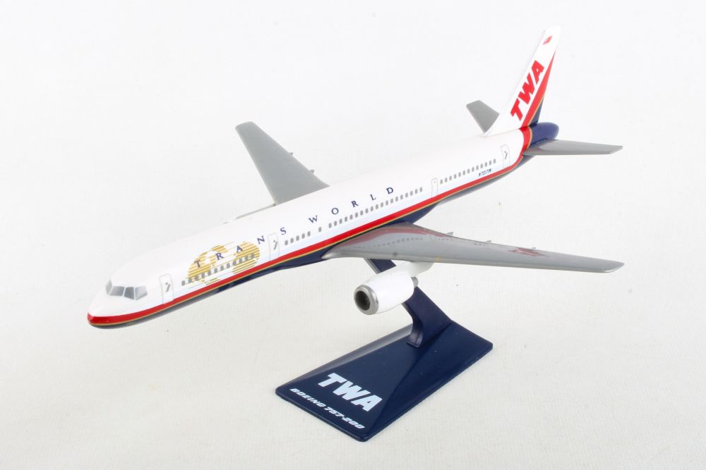 HERPA 503761 TWA TRANS WORLD AIRLINES BOEING 757-200 1-500 SCALE 