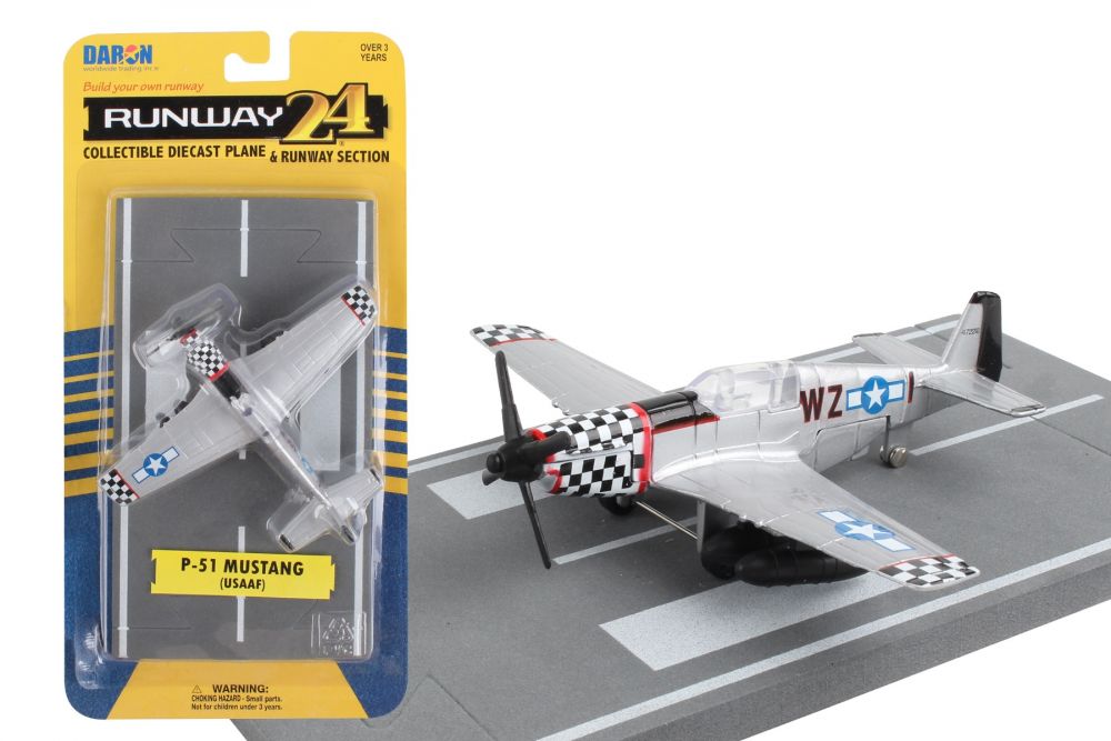 Runway 24 F22 Raptor USAF Military Diecast Airplane W/ Airport Track by Daron for sale online 