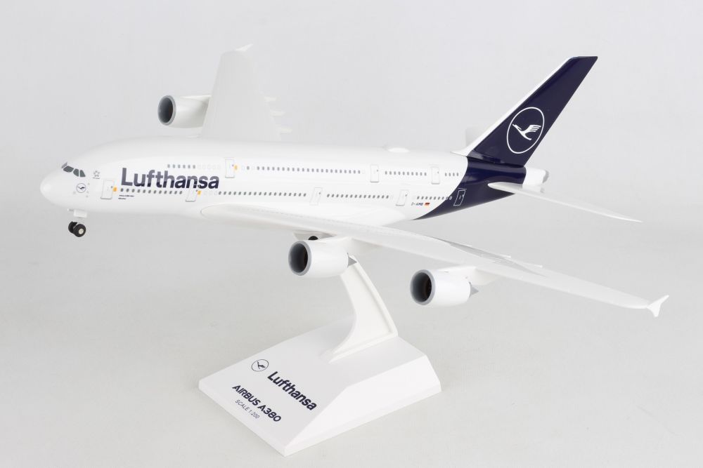 Details about   Skymarks Lufthansa Airbus A380-800 1:200 Scale W/Gear SKR1032 With Stand 