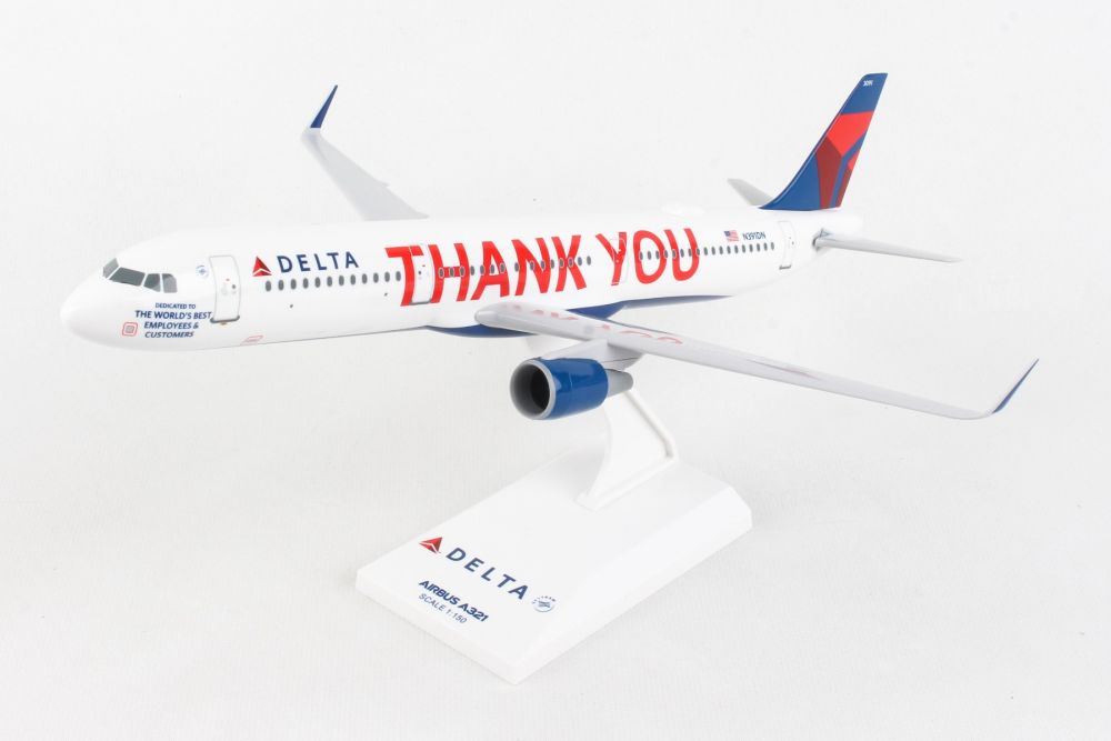 SKYMARKS DELTA A321 1/150 THANK YOU